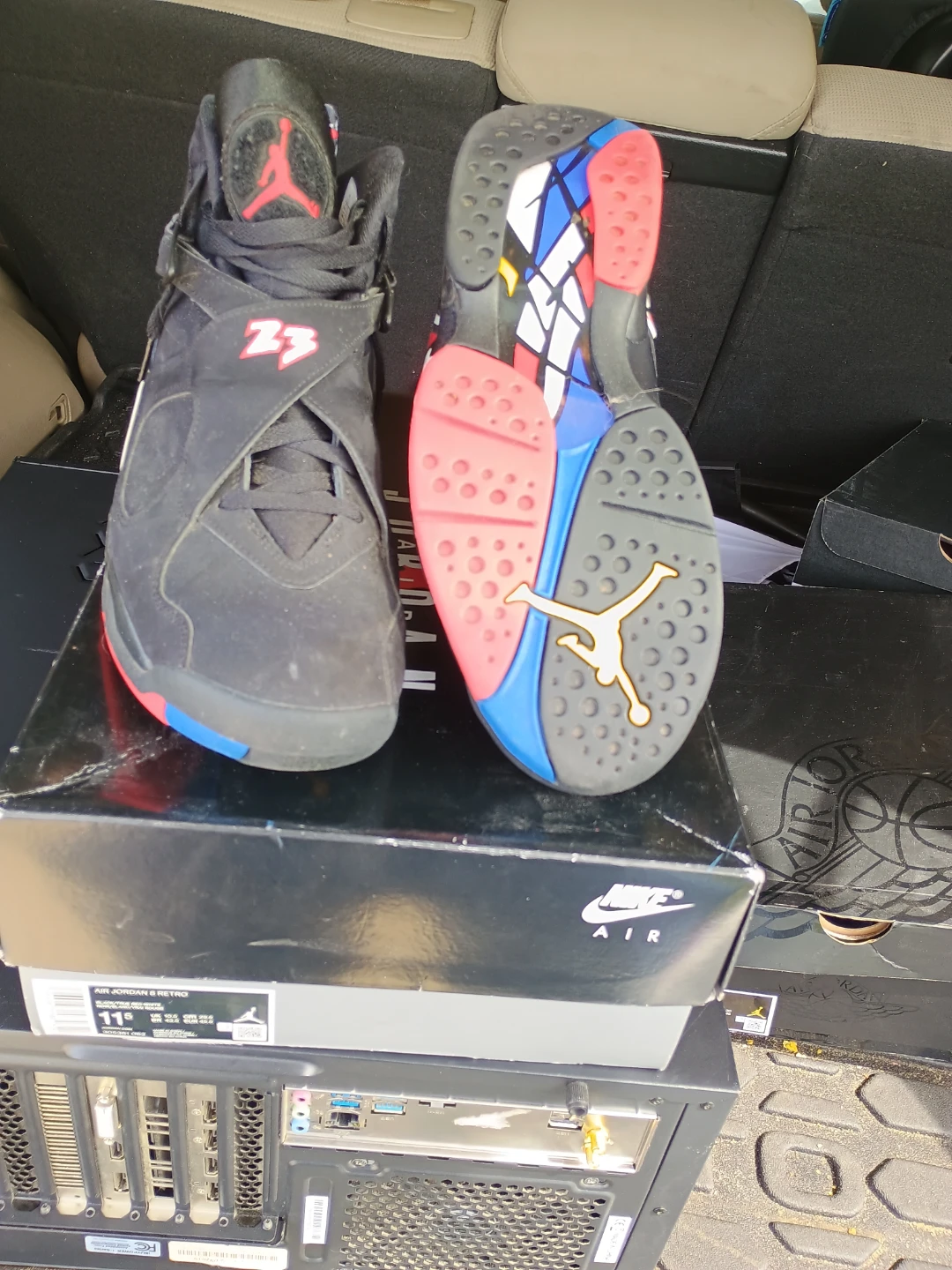 Air Jordan 8 Retro "Playoffs" Men's Sz 11.5
