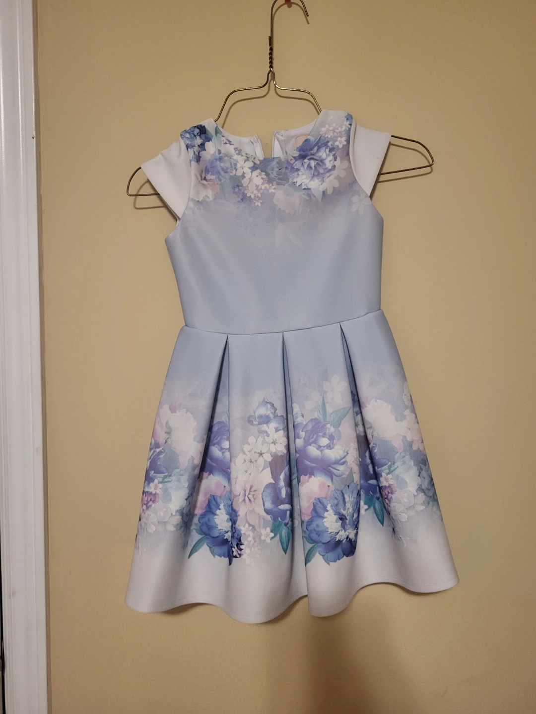 Lipsy London Girls Dress 5-6 Years Blue Floral - photo 3