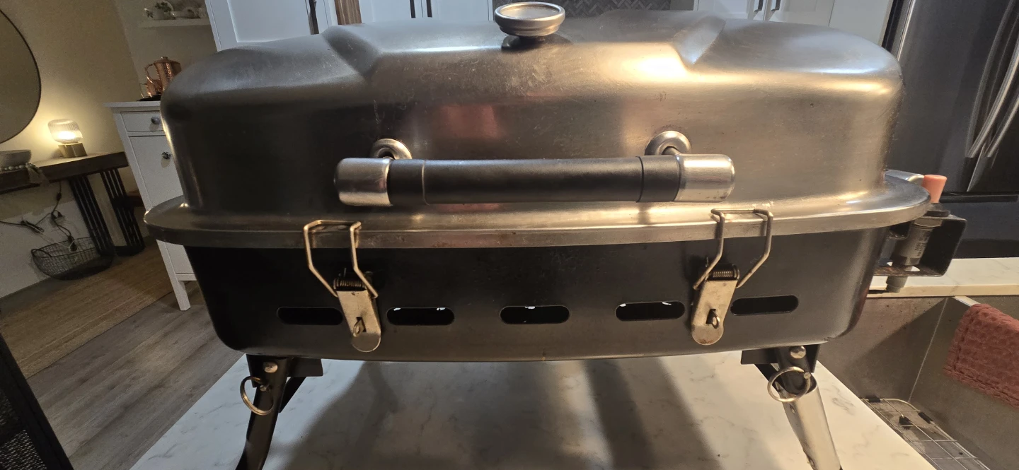 Portable Propane Grill with Thermometer - photo 2