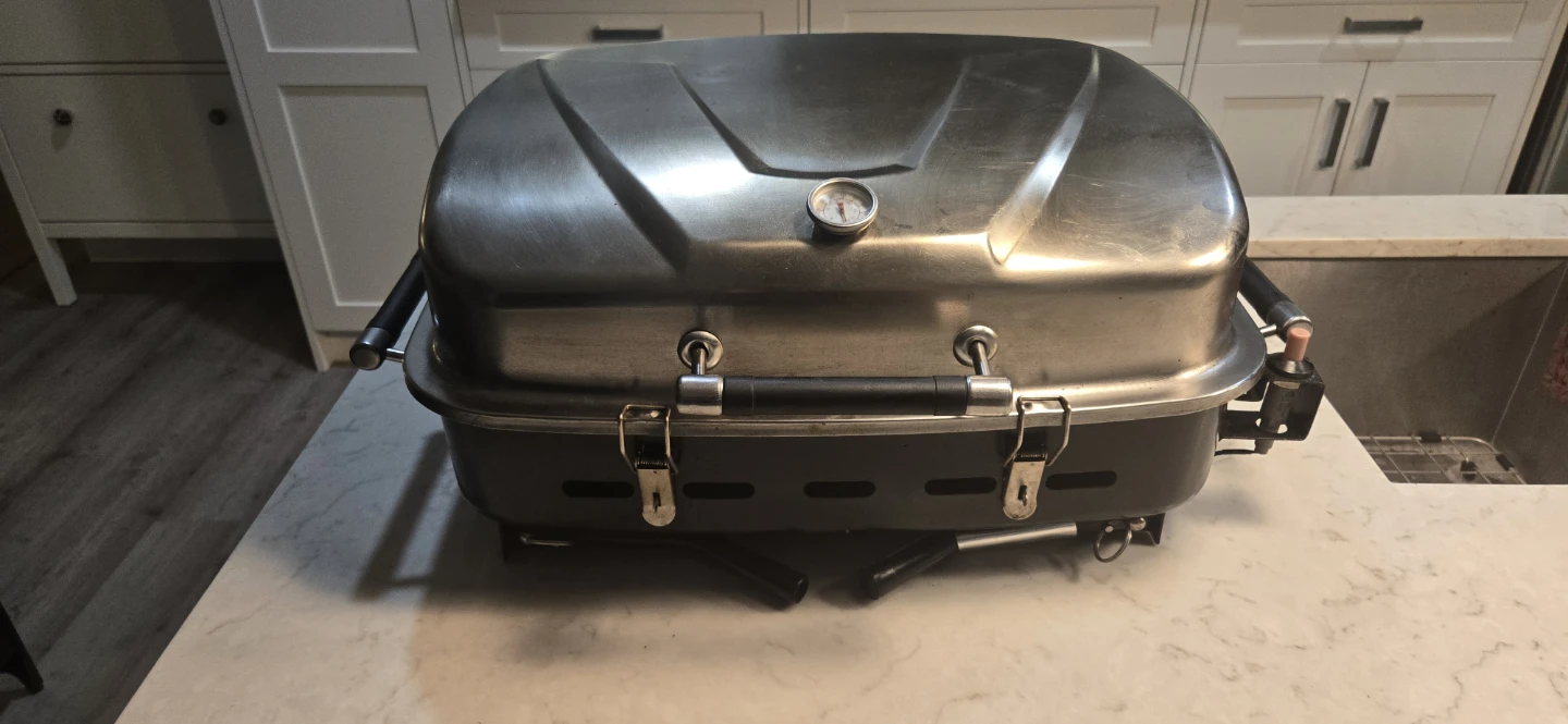 Portable Propane Grill with Thermometer - photo 4