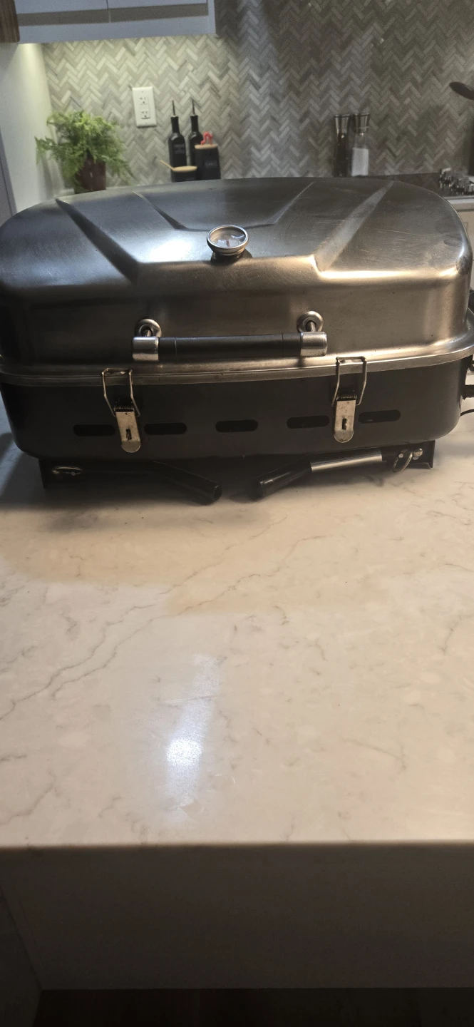 Portable Propane Grill with Thermometer - photo 5
