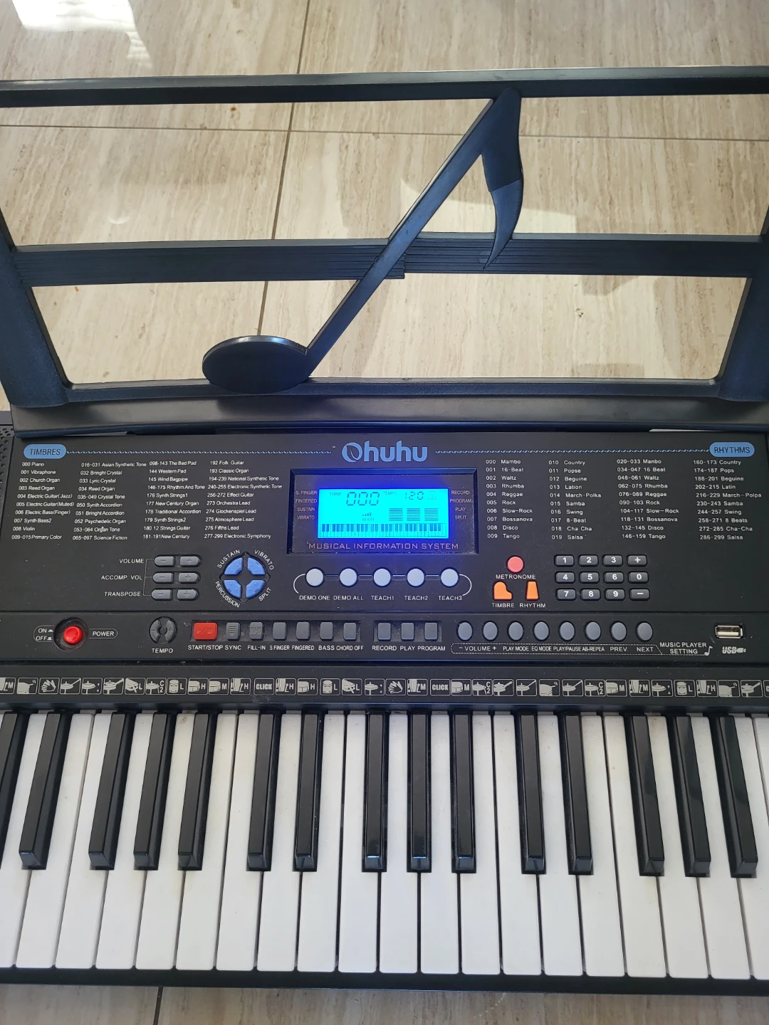 Ohuhu Electronic Keyboard - 61 Keys - photo 2