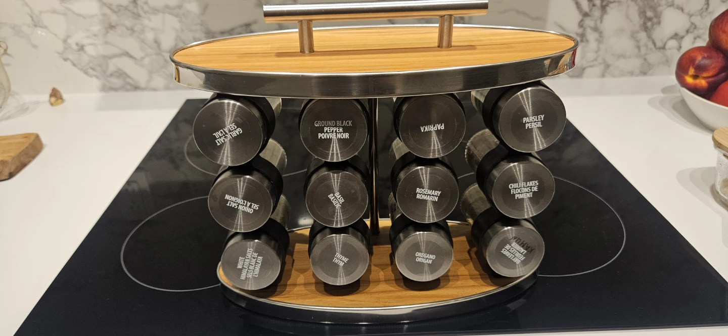 16-Jar Rotating Spice Rack