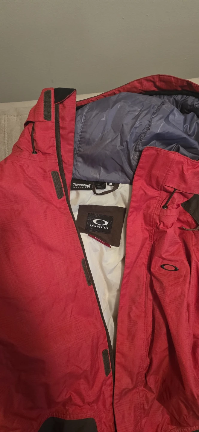 Oakley Ski Jacket XL Red/Brown - photo 2