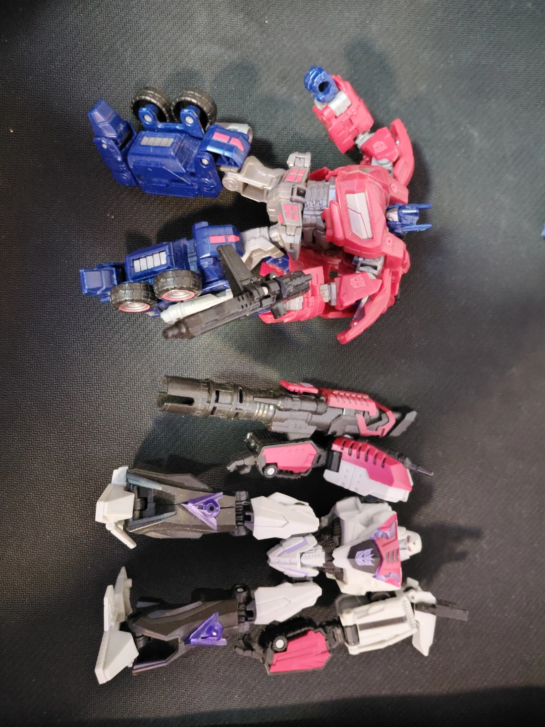 Transformers generations optimus and megatron