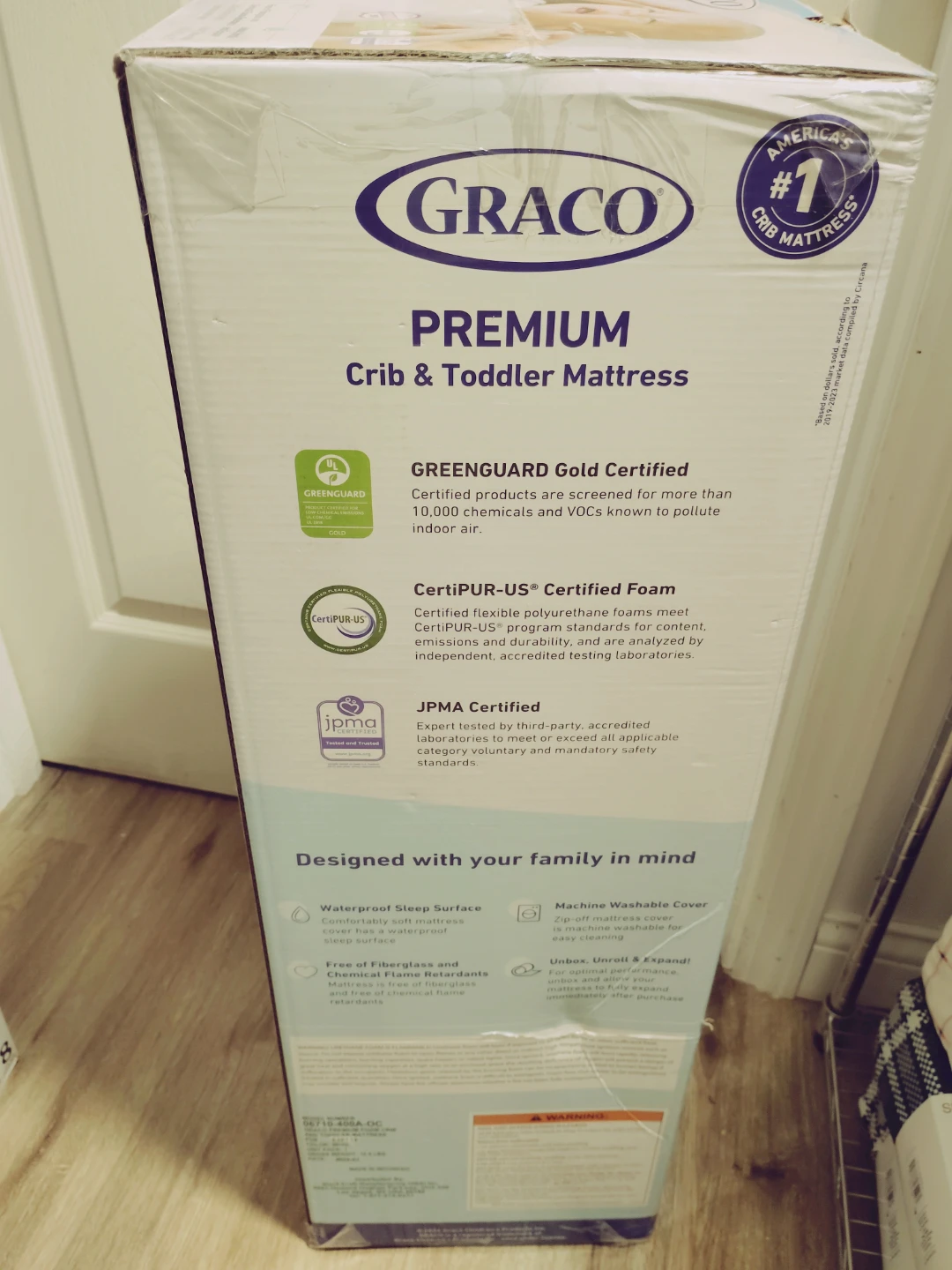 Graco Premium Crib & Toddler Mattress - photo 2