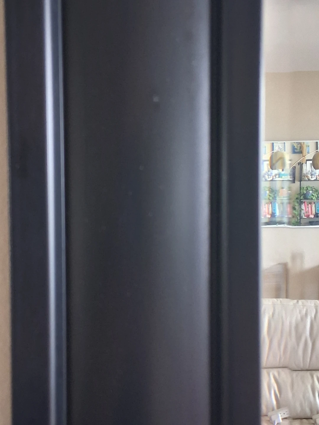 Full Length Black Framed Mirror - photo 2
