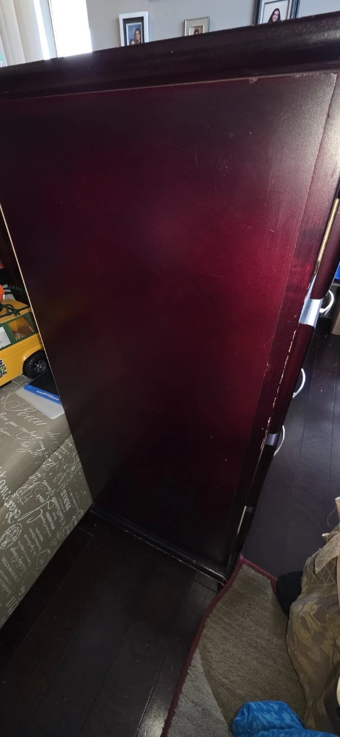 Cherry Finish 9-Drawer Dresser - photo 5