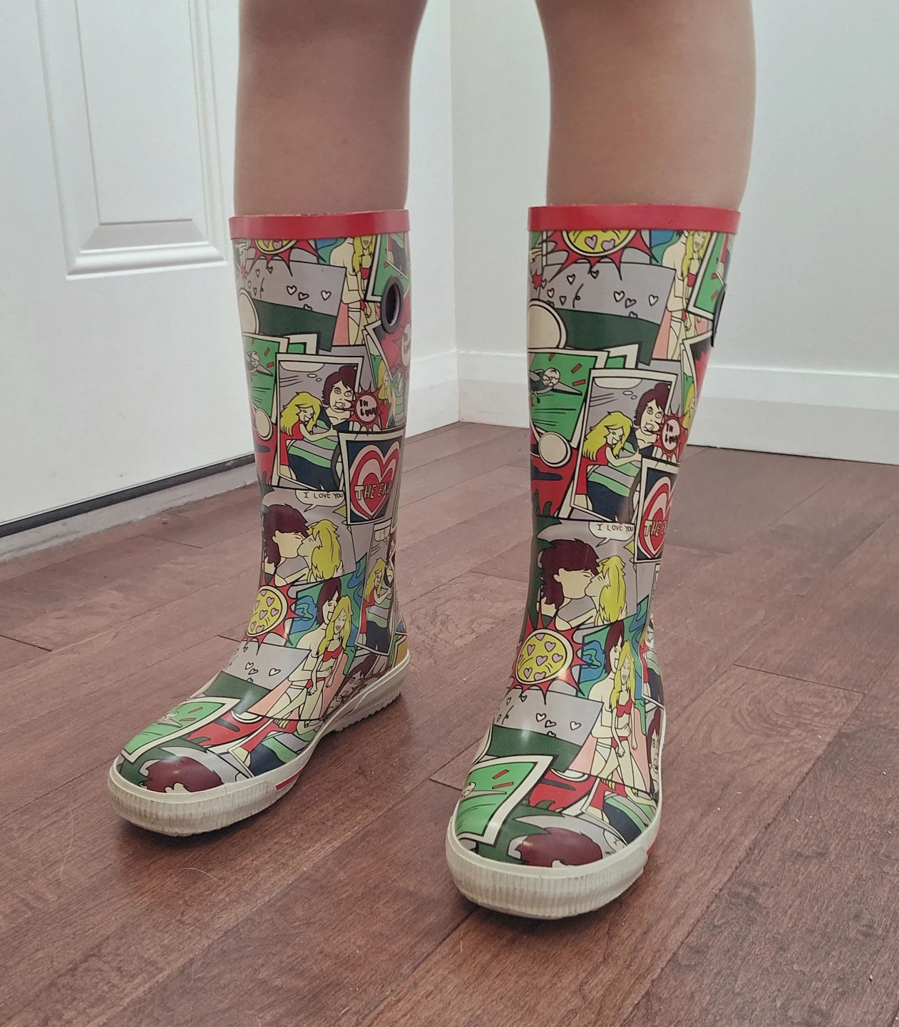 Comic Book Rain Boots - photo 4