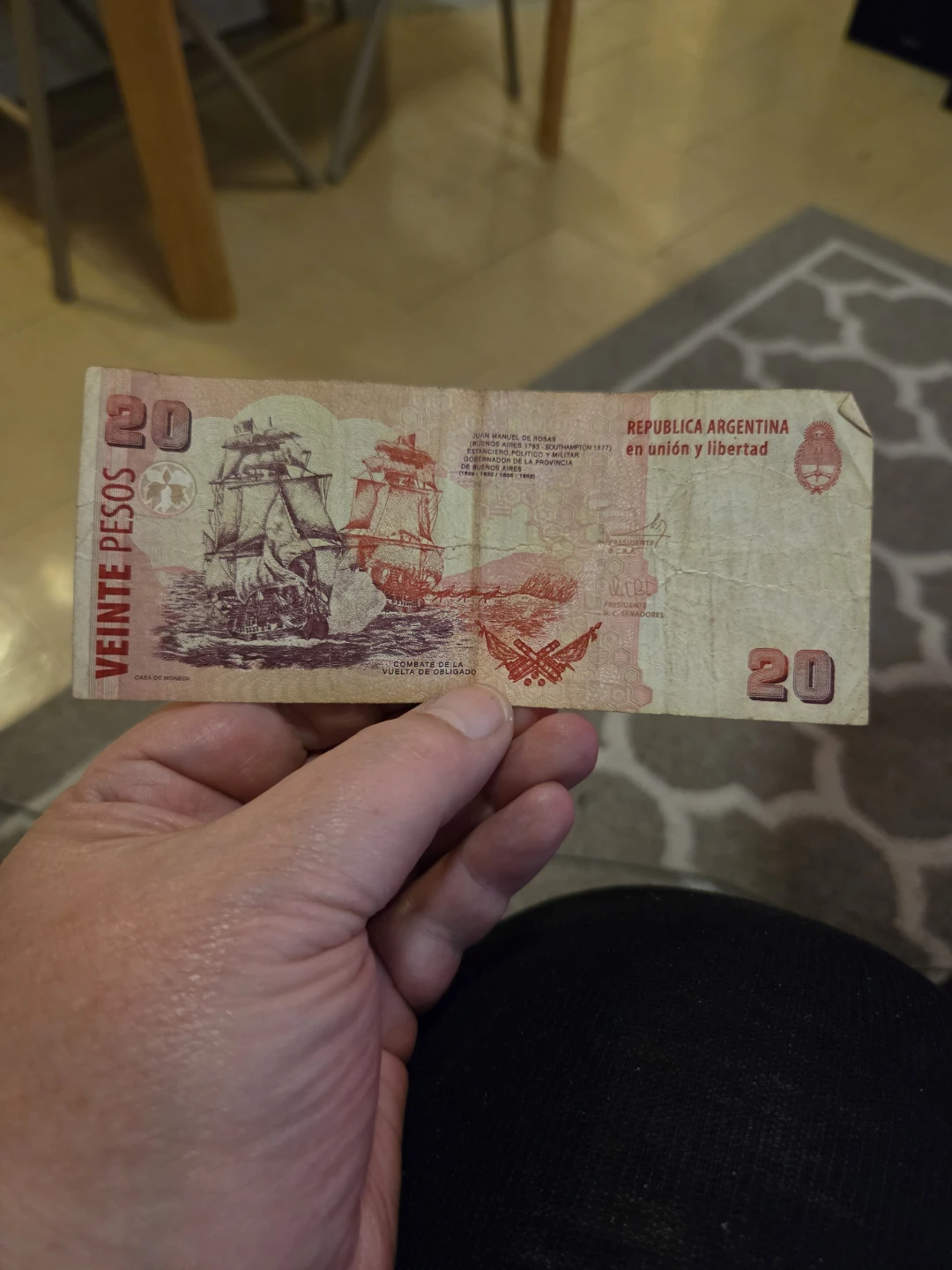 Argentina, Chile, and Uruguay Banknotes - photo 2