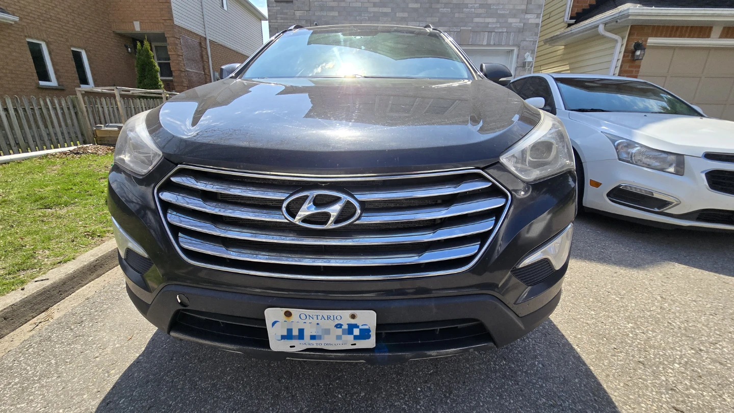 Black Hyundai Santa Fe XL AWD