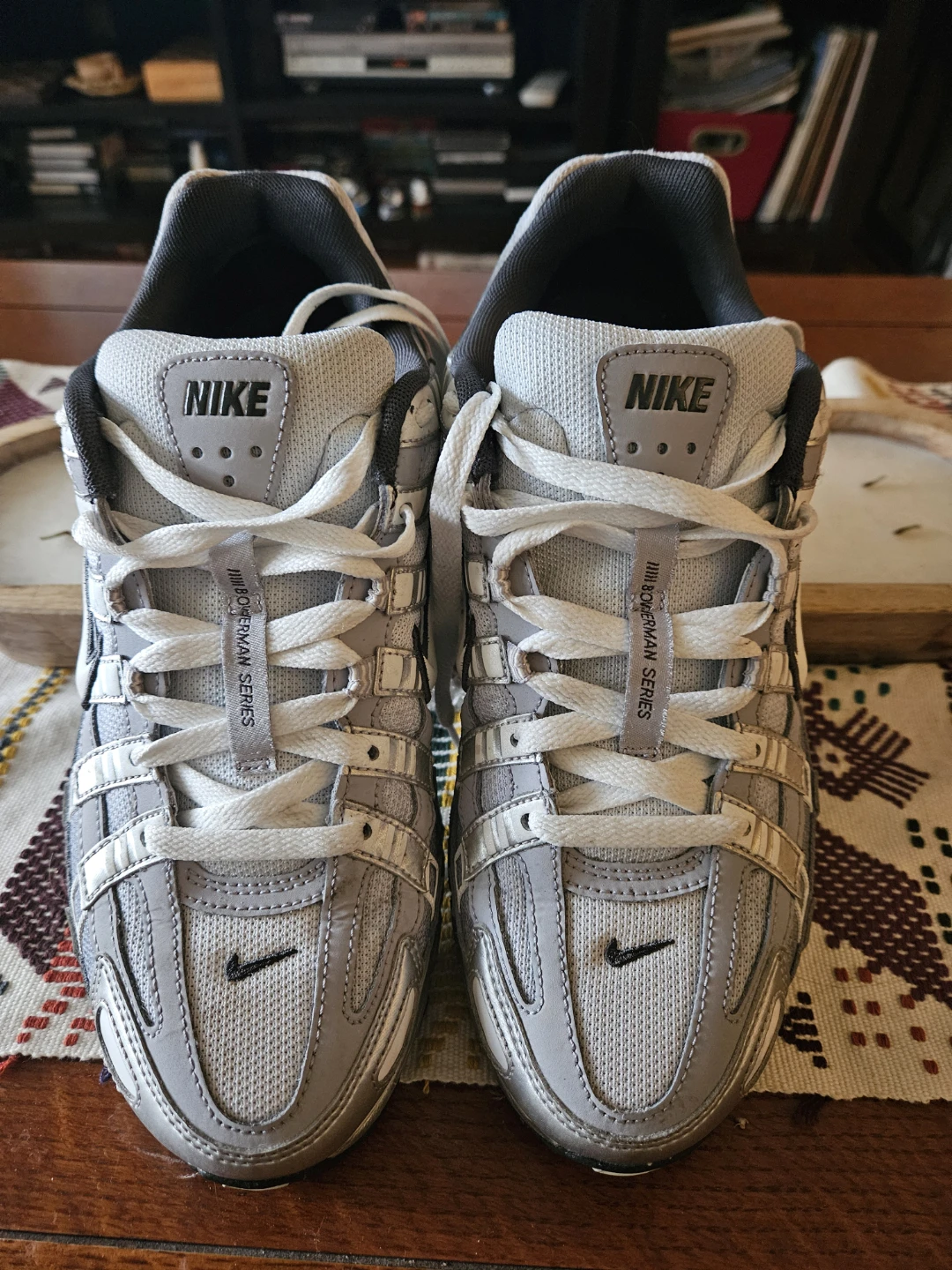 Nike P-6000 Running Shoes Silver