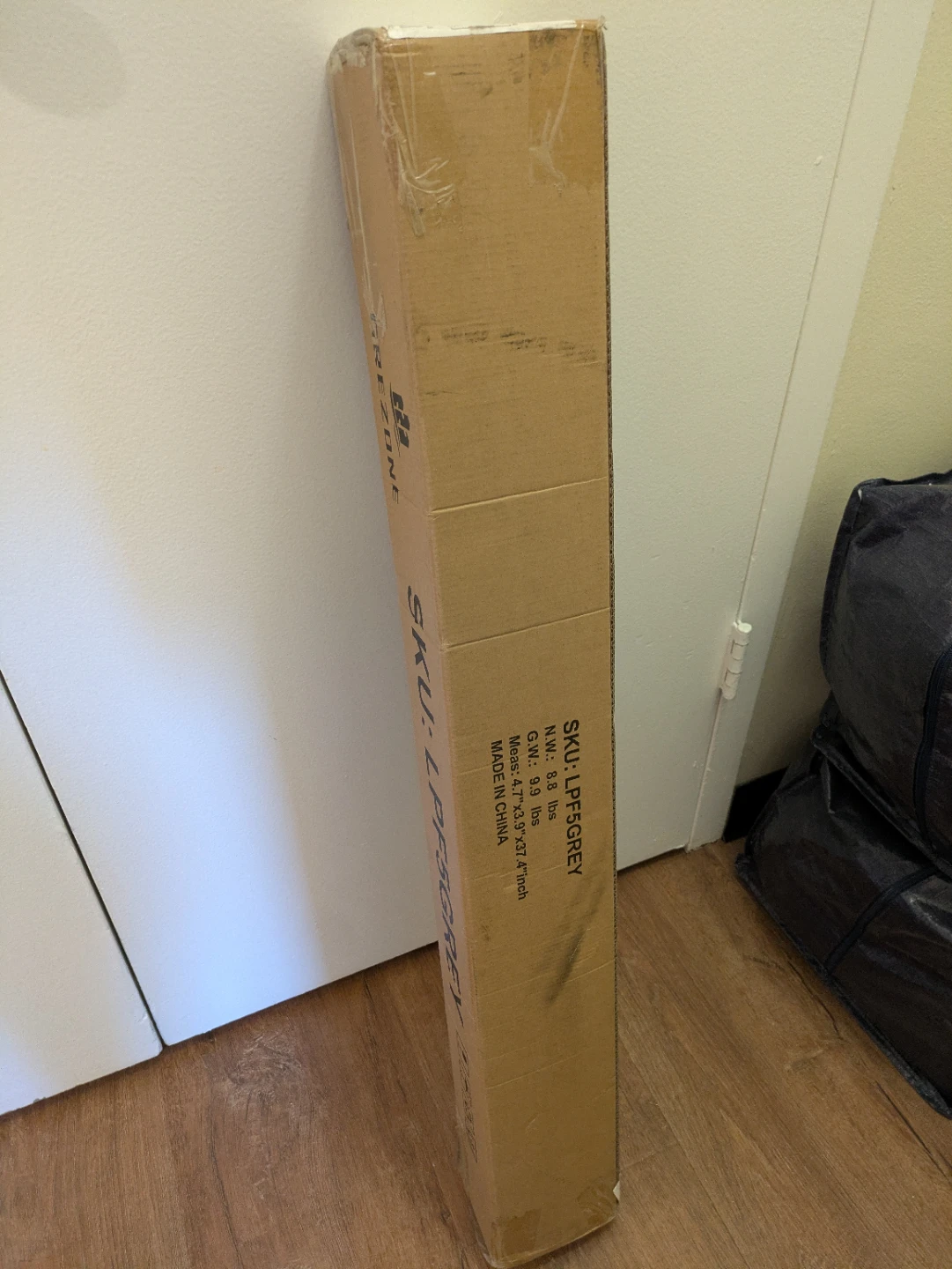 Grezone 3-Panel Room Divider Screen, Grey *NEW* - photo 4