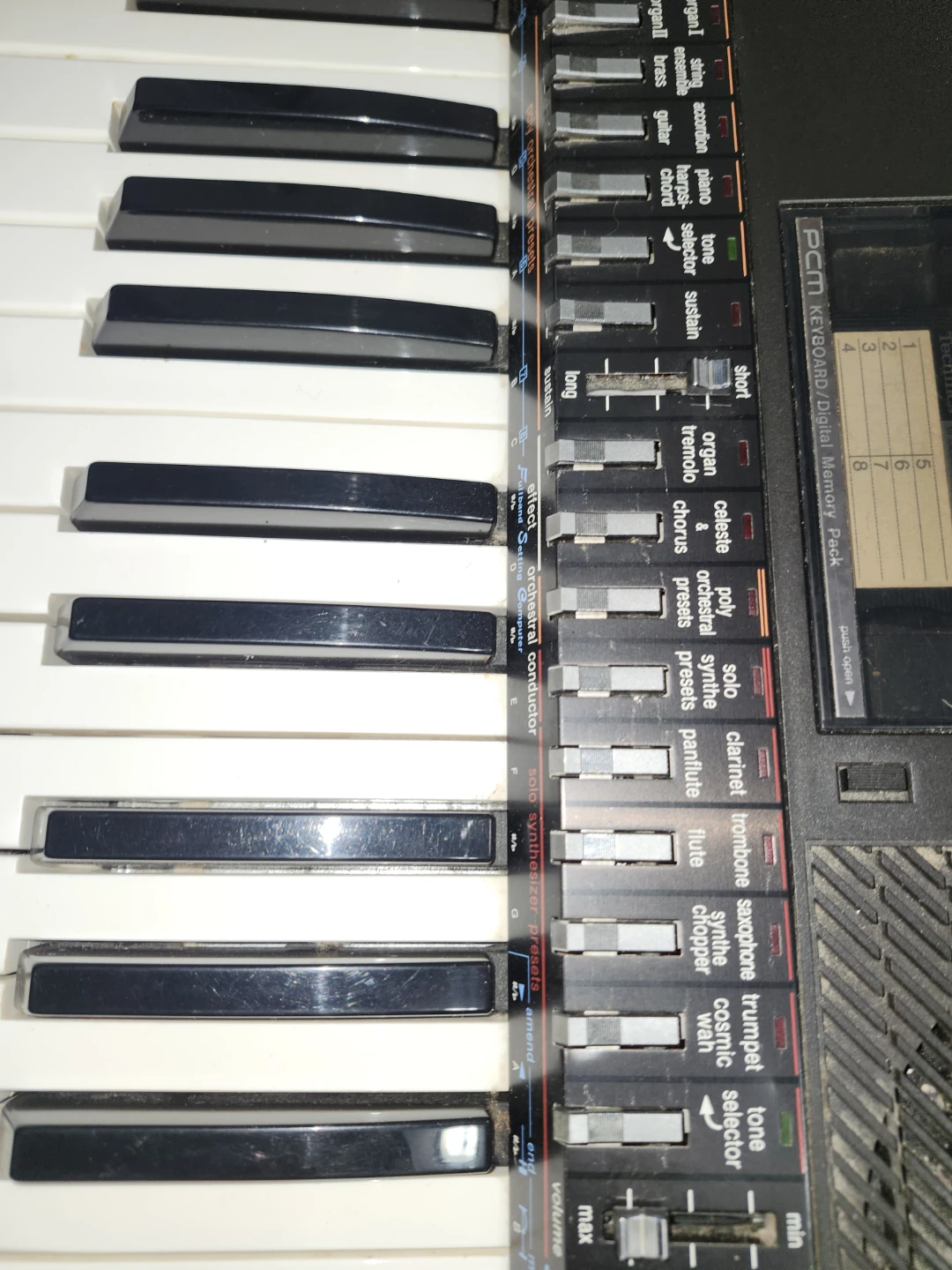 Technics PCM Keyboard/Digital Memory Pack SY-P1 - photo 3