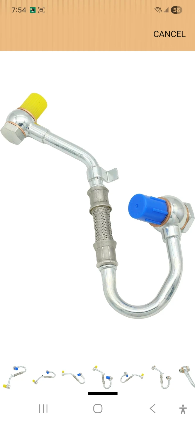 Turbocharger Water Feed Line - photo 2