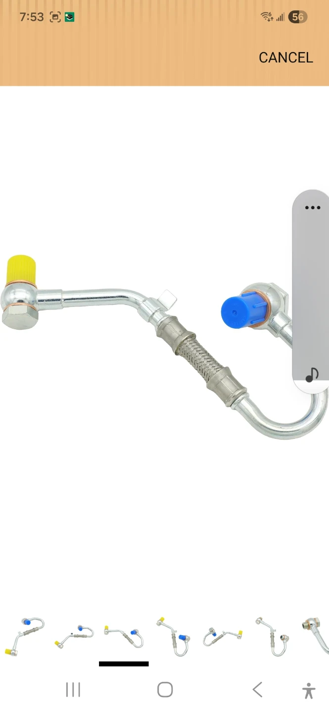 Turbocharger Water Feed Line - photo 3
