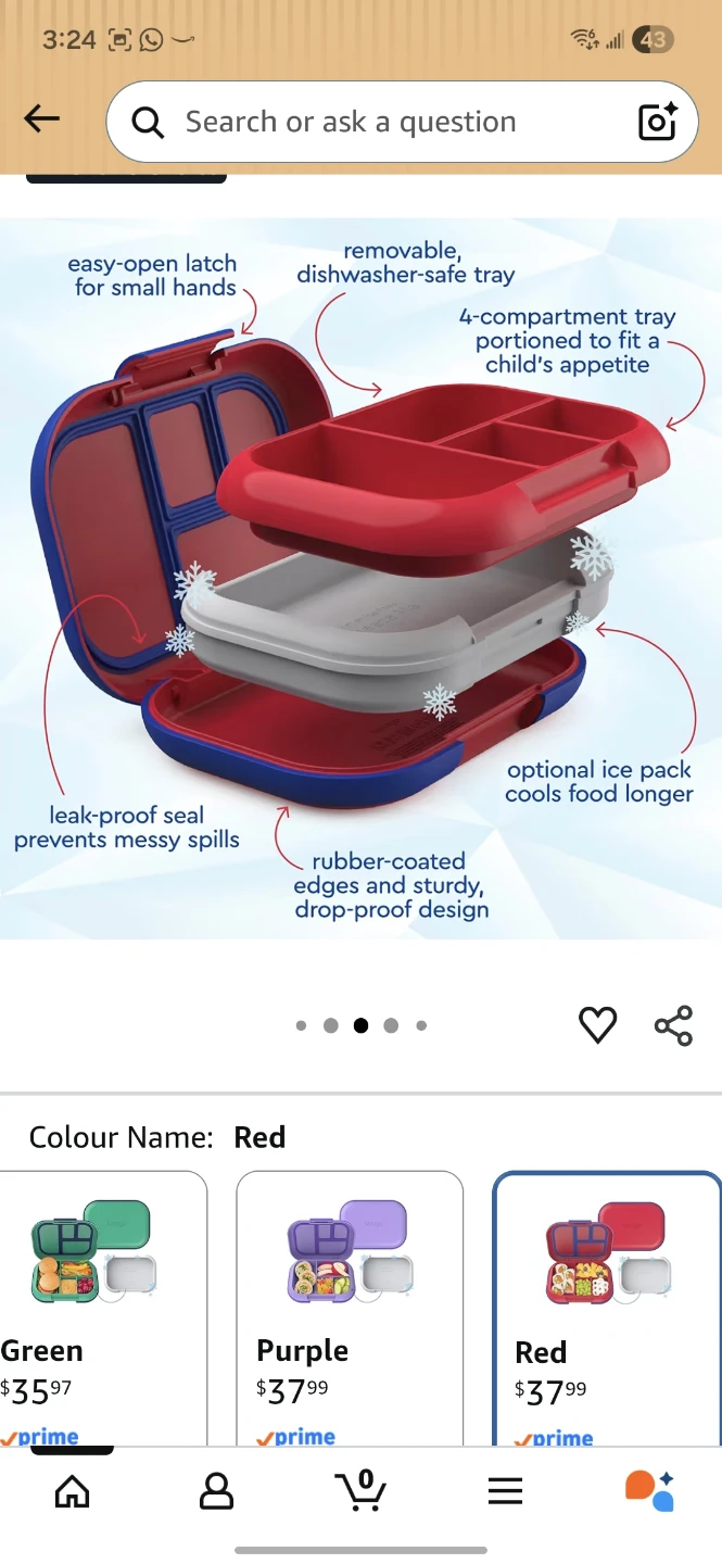 2 Bentgo Kids Lunch Boxes - photo 5