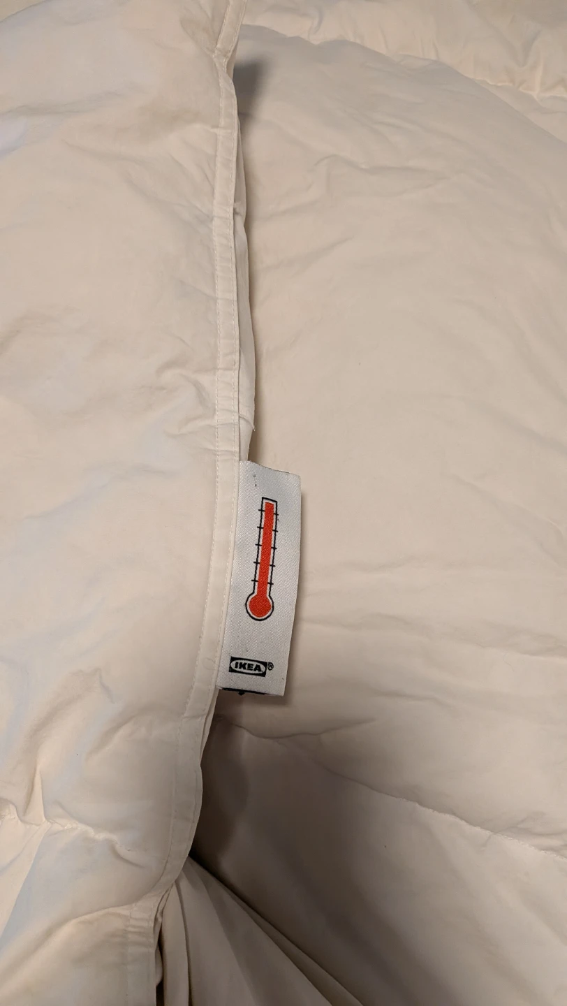 IKEA FJÄLLARNIKA Extra Warm Duvet & Cover, 2 ROSENSKÄRM Pillows - photo 3