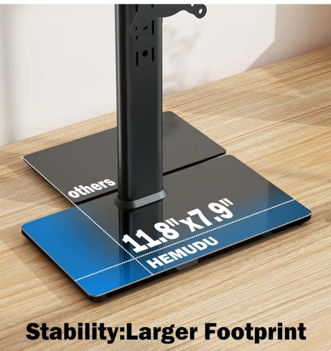 Computer Monitor Desk Stand Mount for 13" to 32" Screen - photo 2