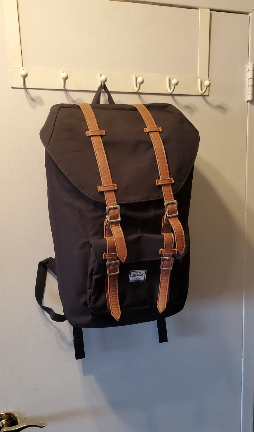 Herschel Laptop Black Backpack