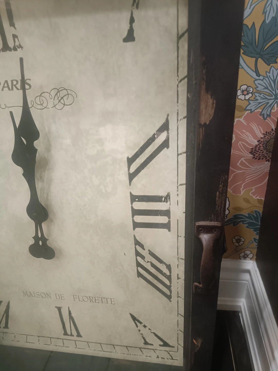 Decorative Wall Clock "Paris Maison de Florette" - photo 2