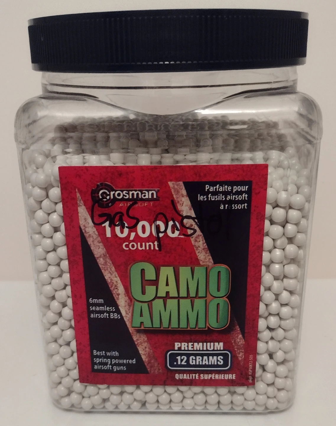 Crosman Camo Ammo 10,000 Count 6mm .12 Gram Airsoft BBs - photo 2