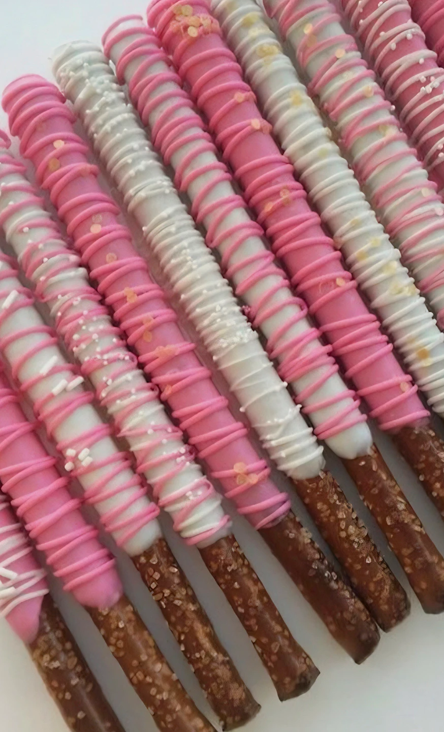 Hand-Decorated Chocolate Covered Pretzels & Rice Krispies - photo 3