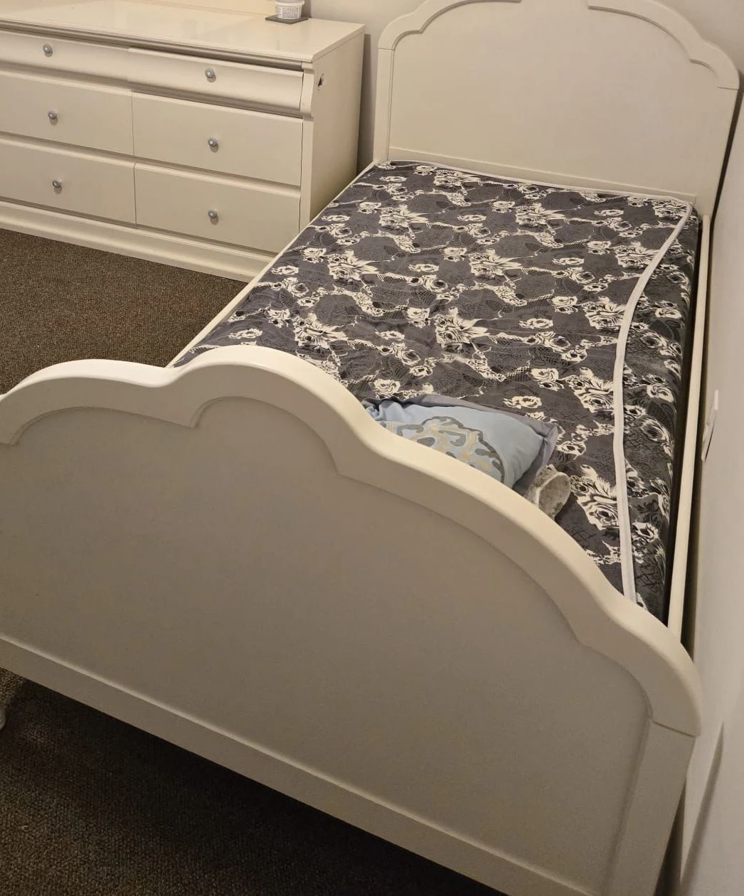 White Twin Bed Frame