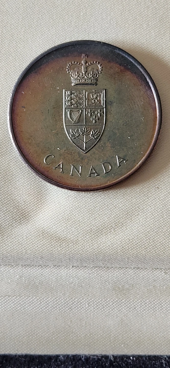 Silver 1967 Canada Confederation Centennial Coin