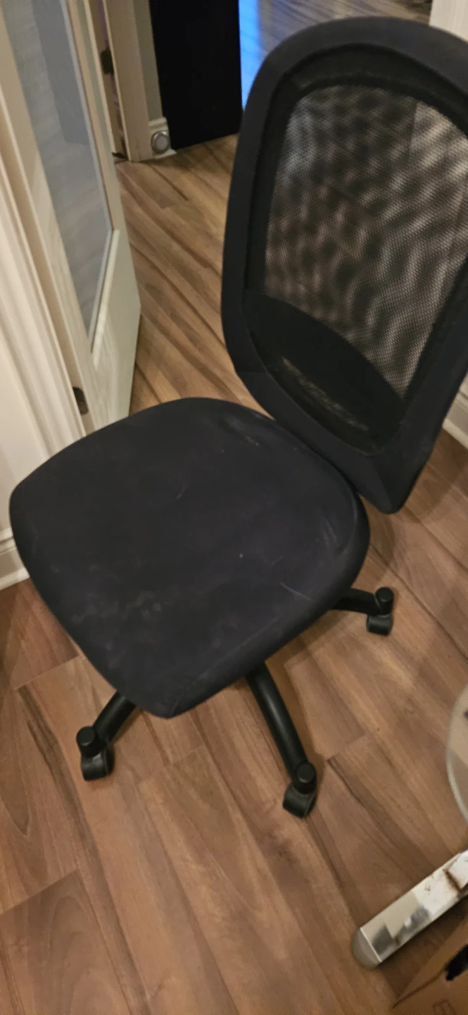 Pick up only-Black Mesh Back Office Chair