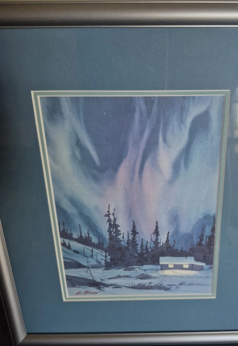 Graeme Shaw  signed painting. - photo 2