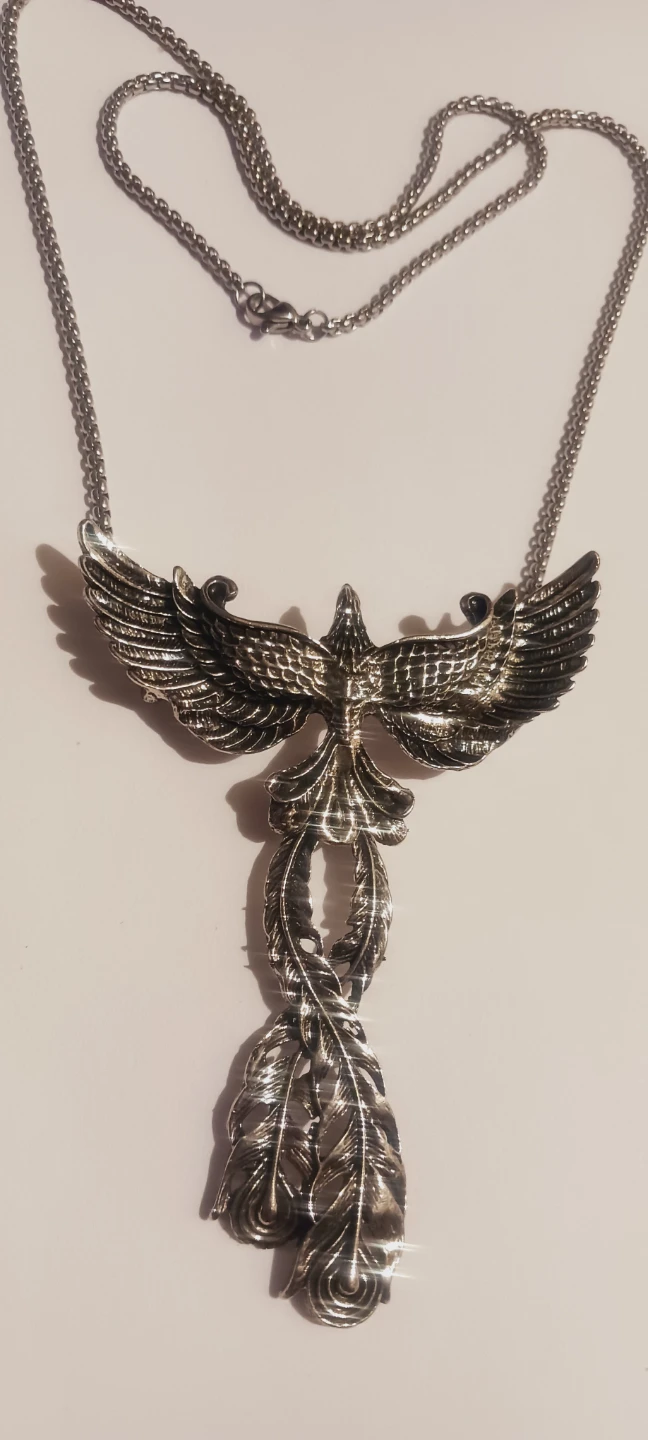 New !! Beautiful Phoenix Pendant with Necklace - photo 2