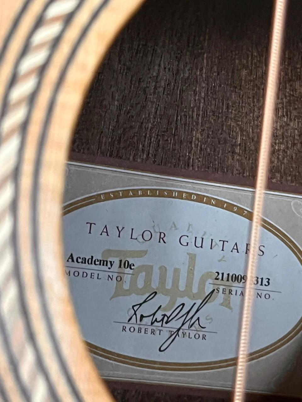 Taylor Guitars Academy 10e Acoustic Guitar - photo 3
