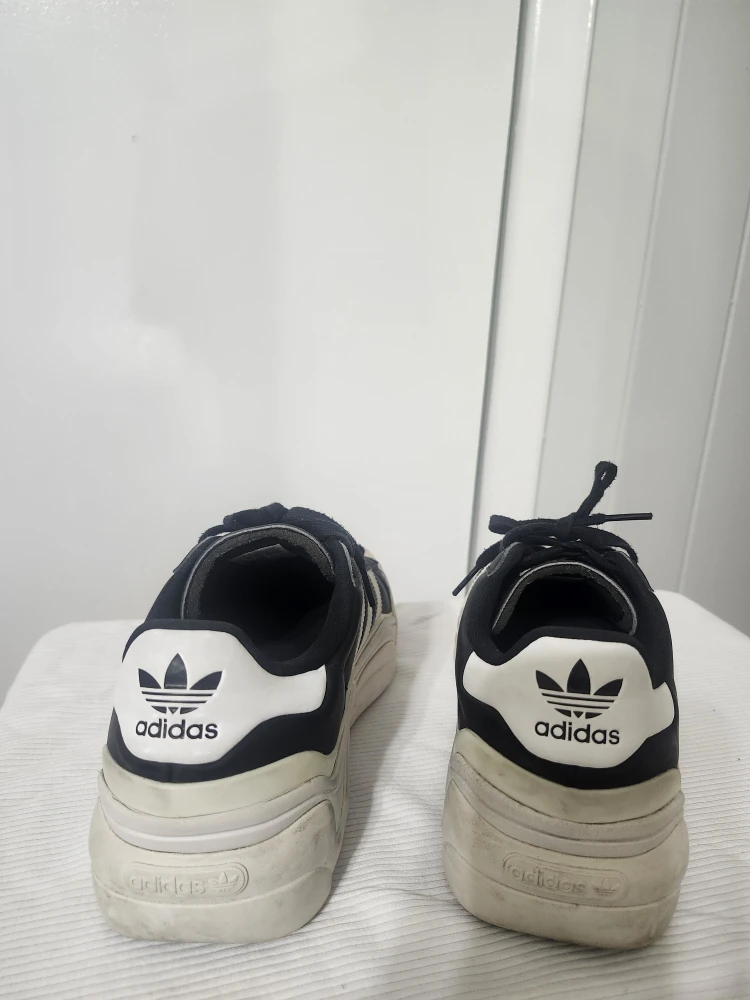 Adidas Superstar "Platform" Shoes - Black/White