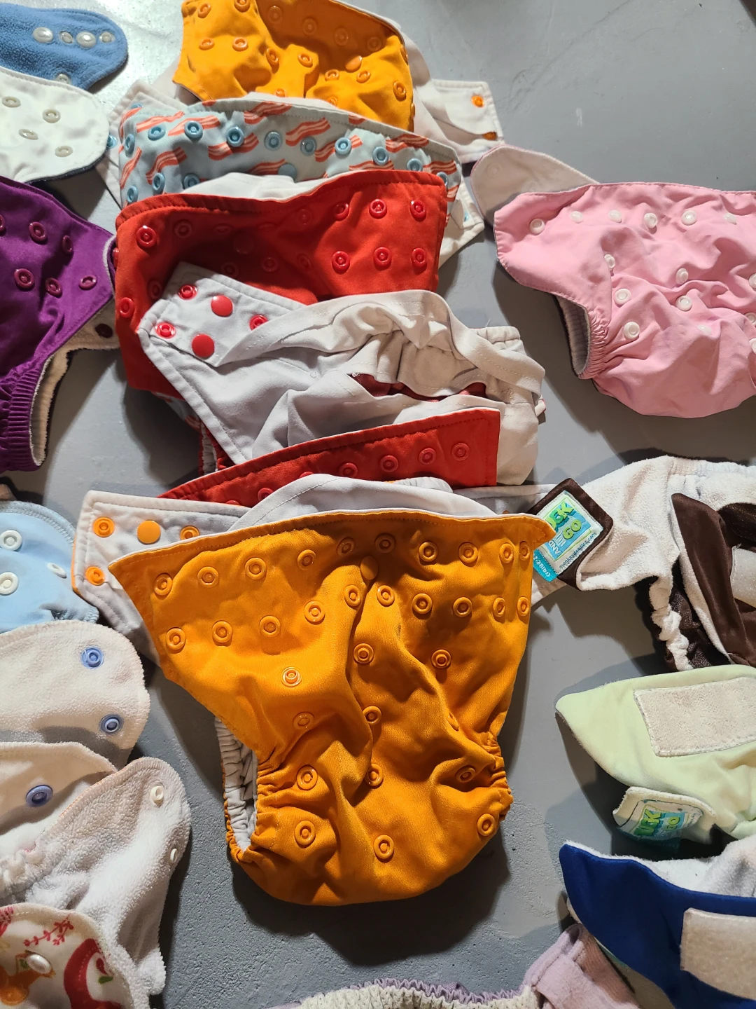 Assorted Reusable Cloth Diapers and Inserts - photo 4