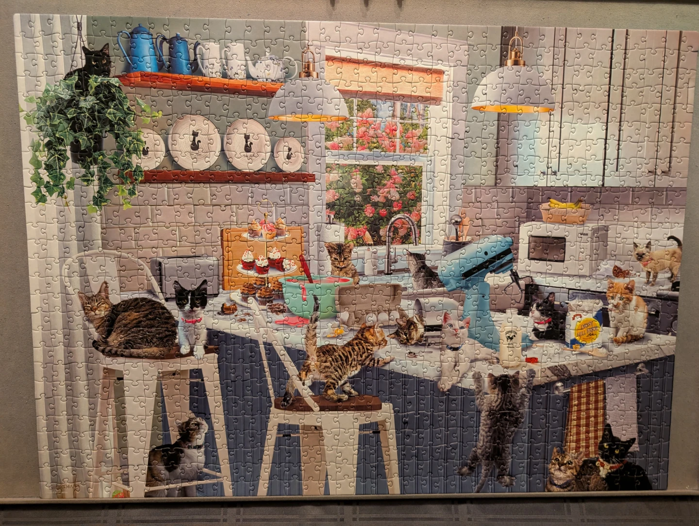 Excellent condition Eurographics 1000 piece puzzle - photo 2