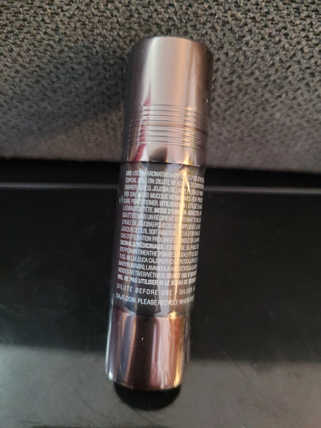 Saje Peppermint Halo Headache Remedy Roll-On 5 ml - photo 2