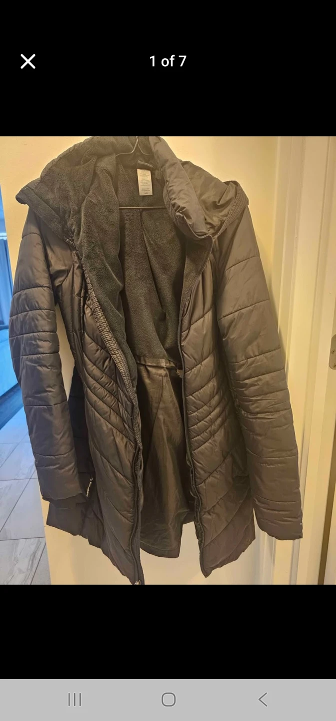 Champion Puffer Jacket with Hood