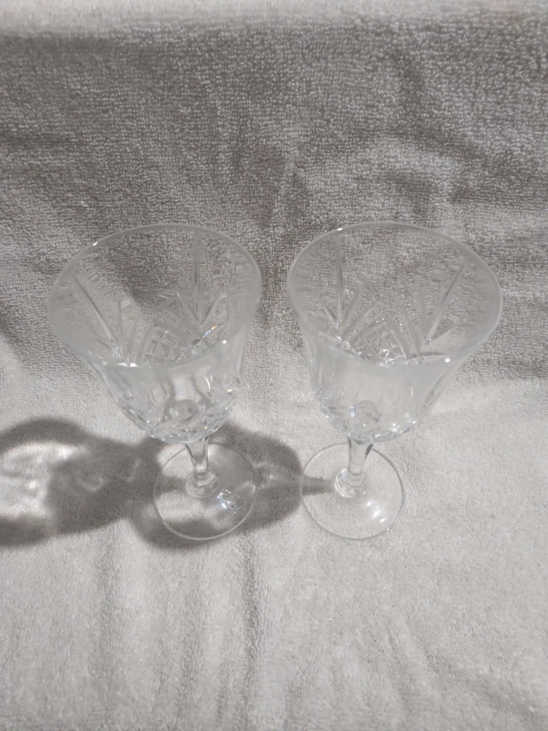 Set of 2 Crystal Wine Glasses - photo 4
