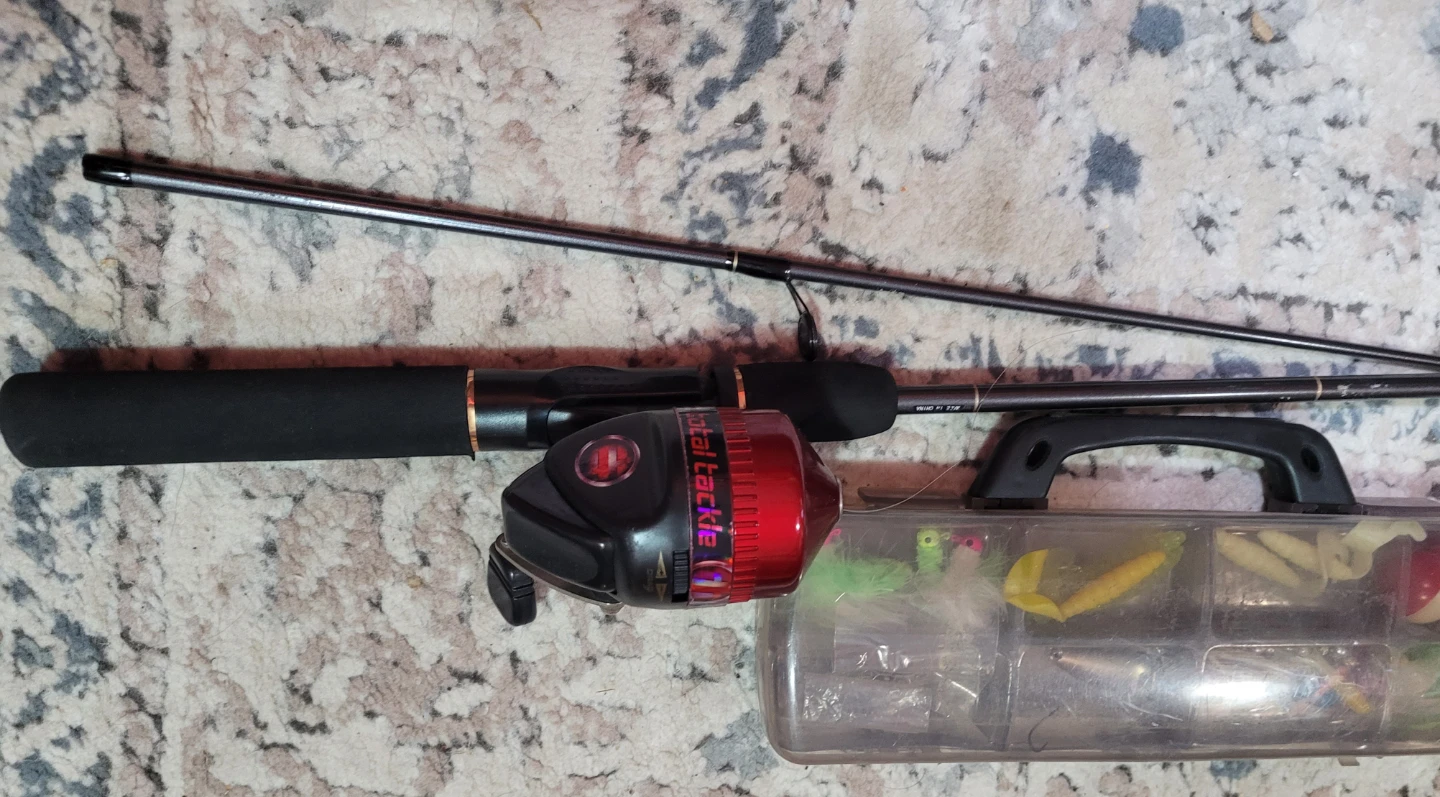 Total Tackle Fishing Rod and Reel Combo with Tackle Box - photo 2