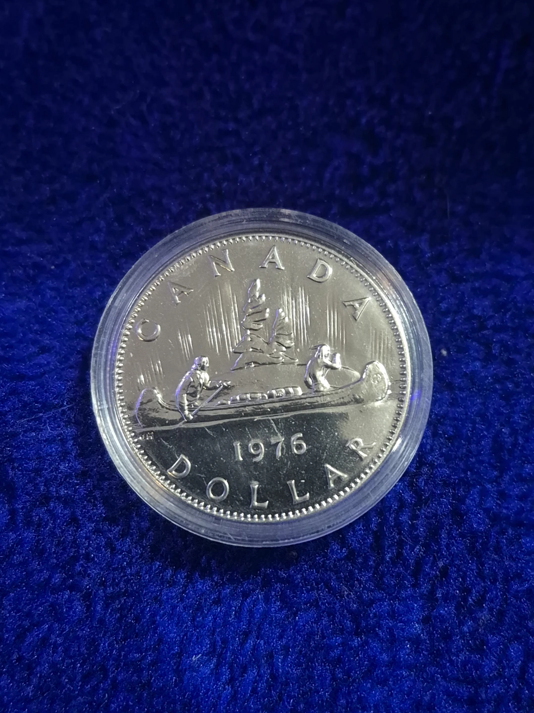 1976 Canada Dollar Coin - photo 2