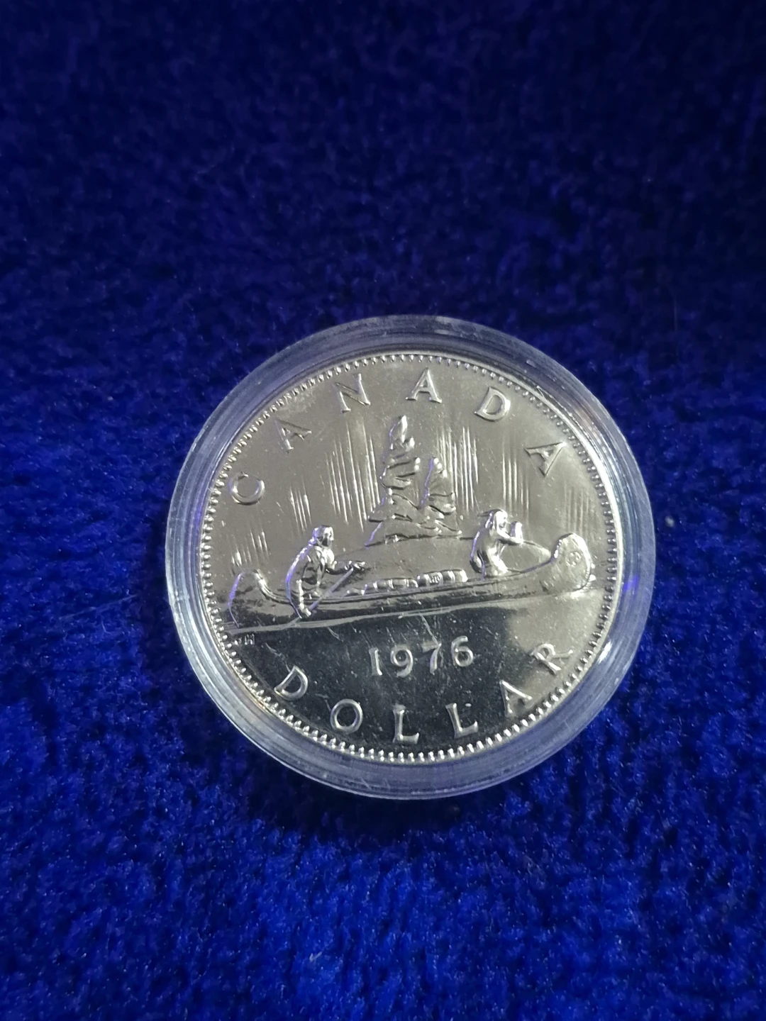 1976 Canada Dollar Coin - photo 3