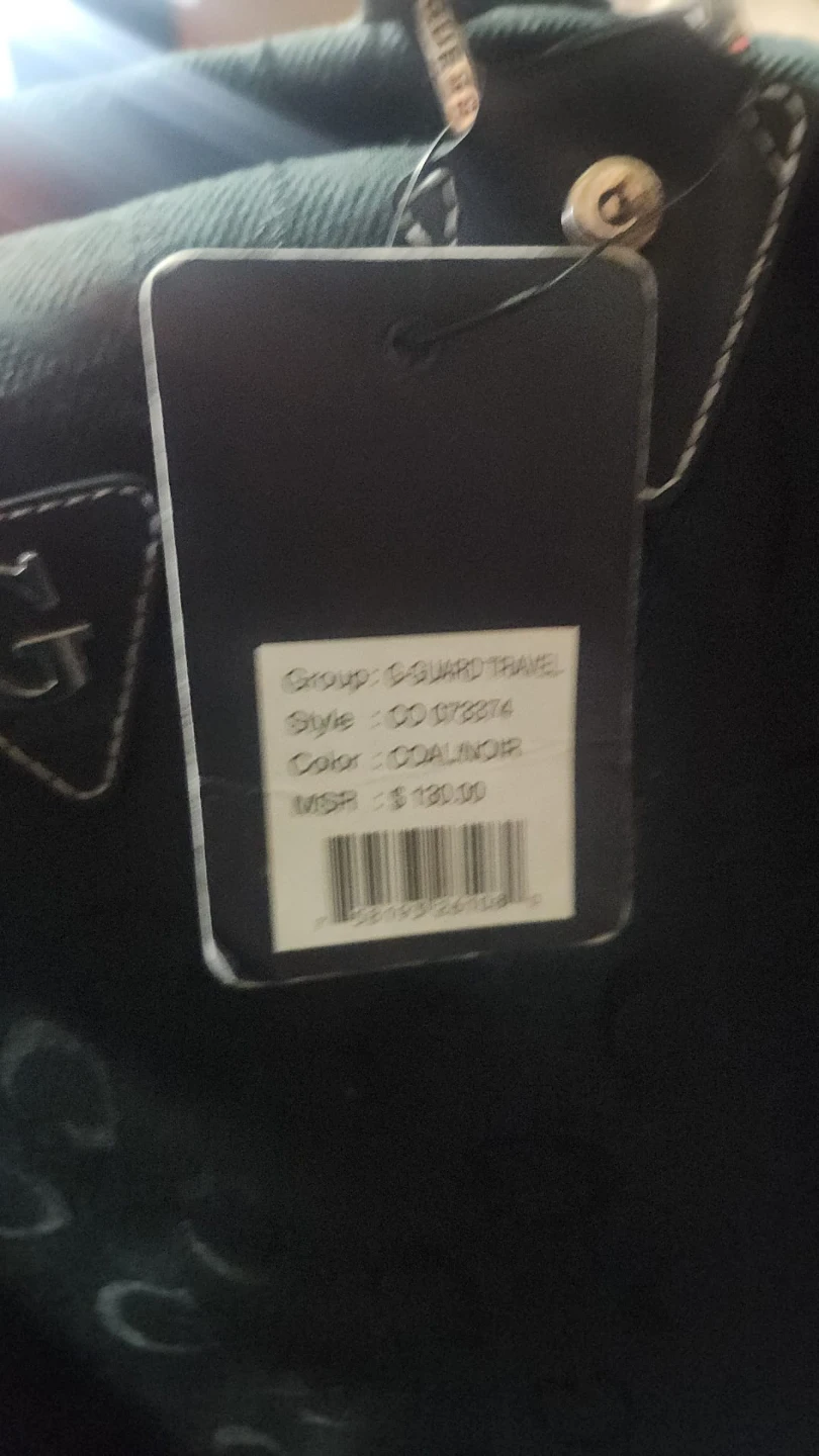 Guess Travel Bag - Coal Noir - photo 2