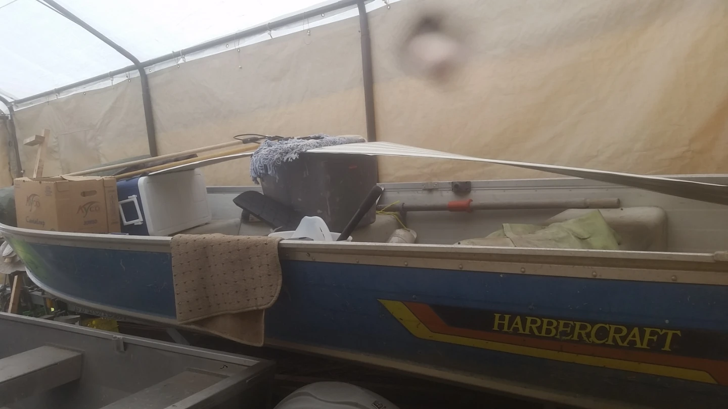 Harbercraft Boat ez load trailer 2 motors