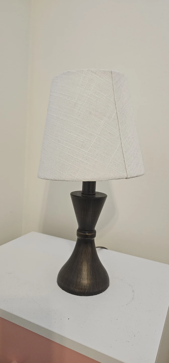 Table Lamp with Linen Shade