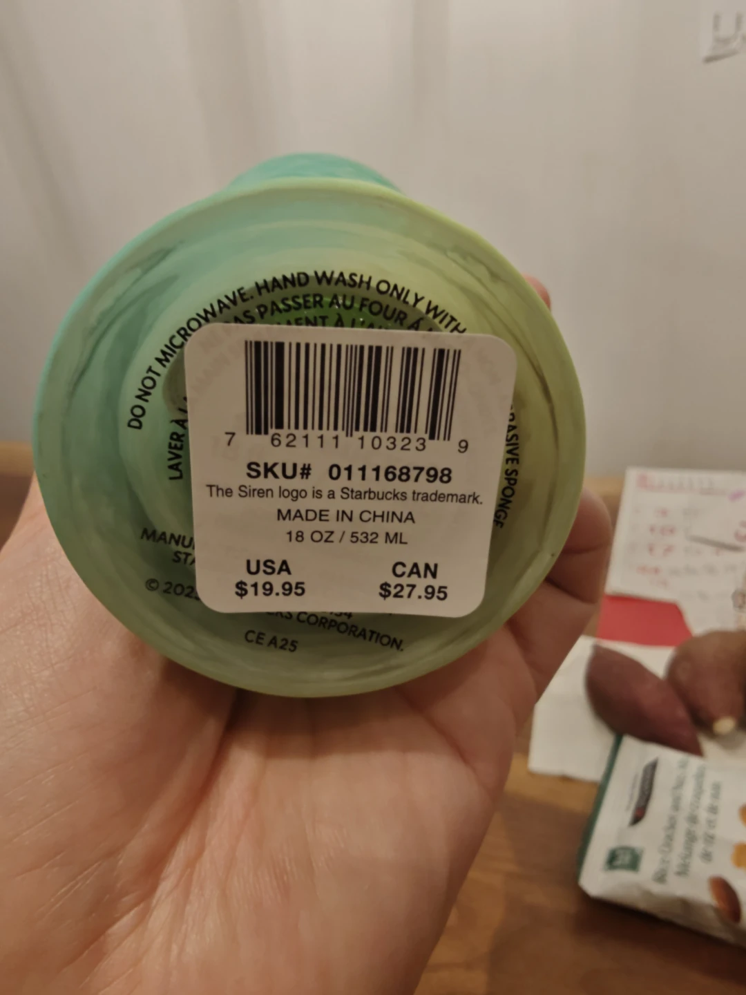 Starbucks Color-Change Cup 18 oz - photo 2