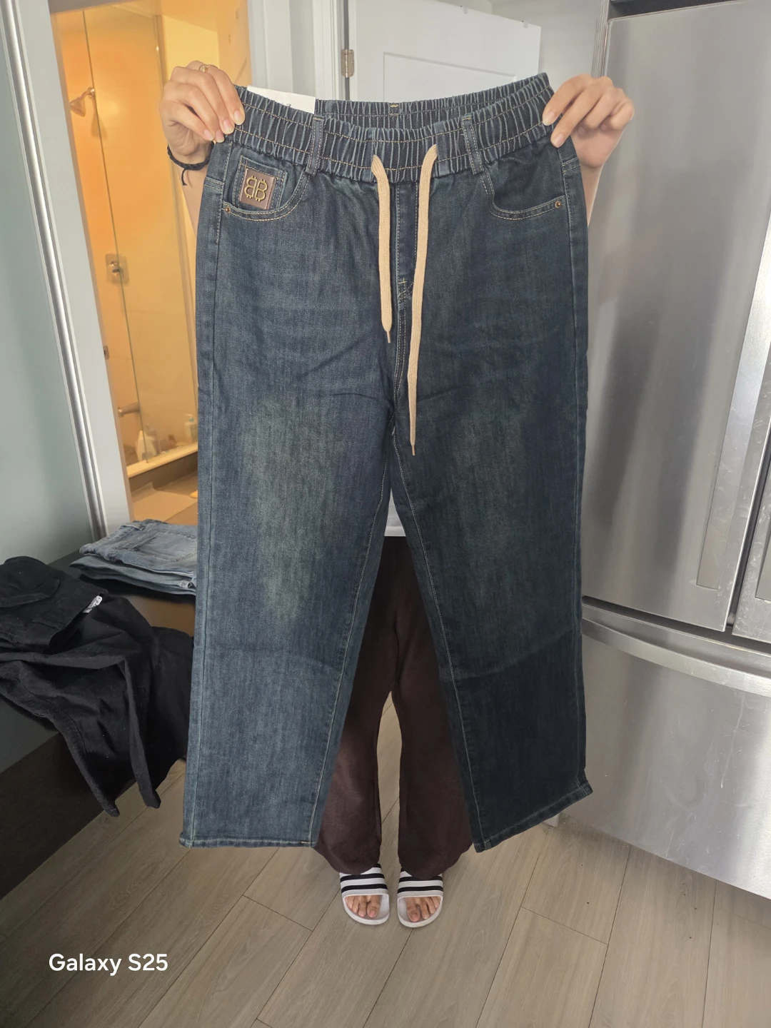 MLNZ Jeans - Dark Wash Denim - Size 30/2XL
