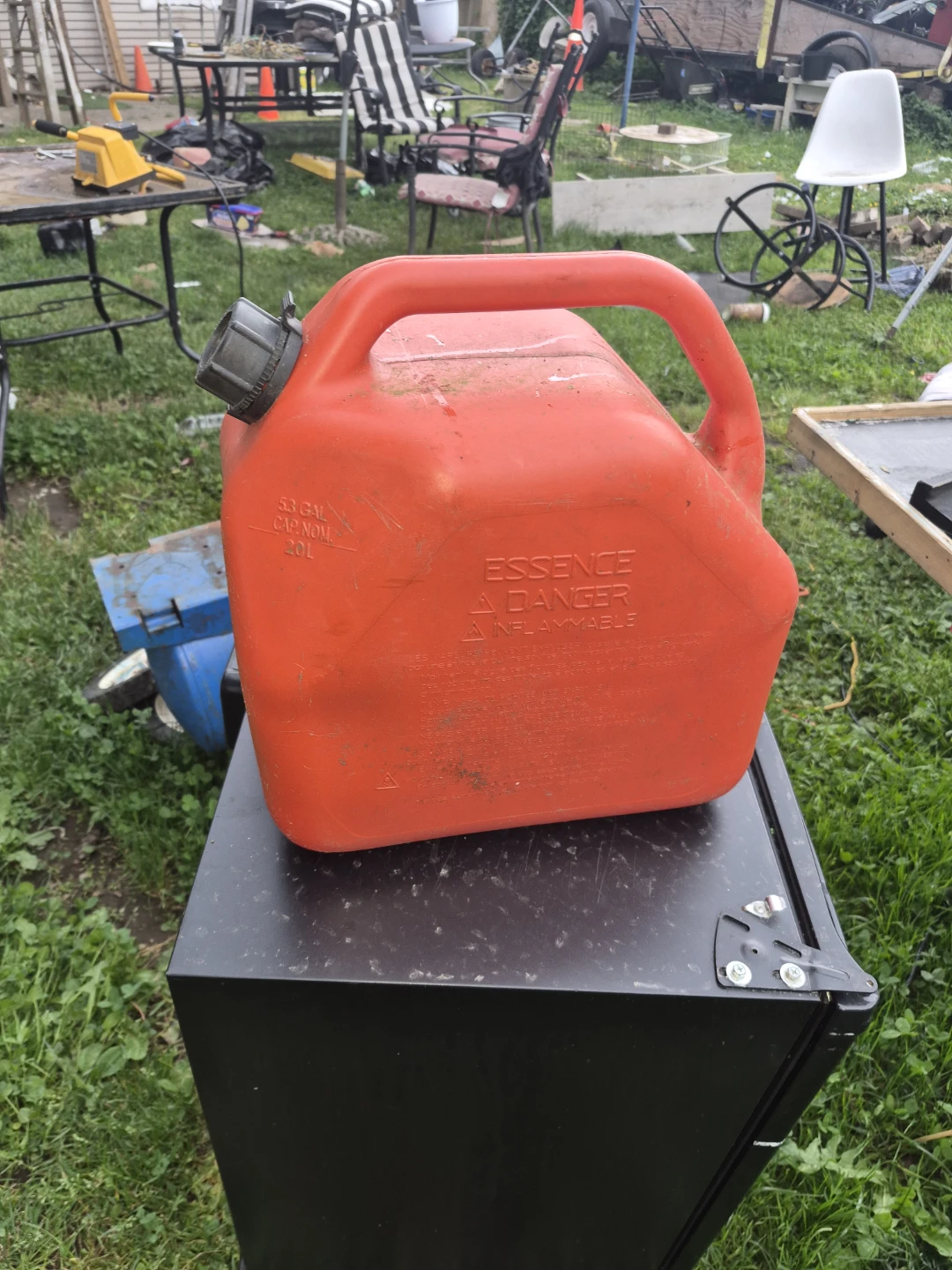 Orange 20L Gas Can