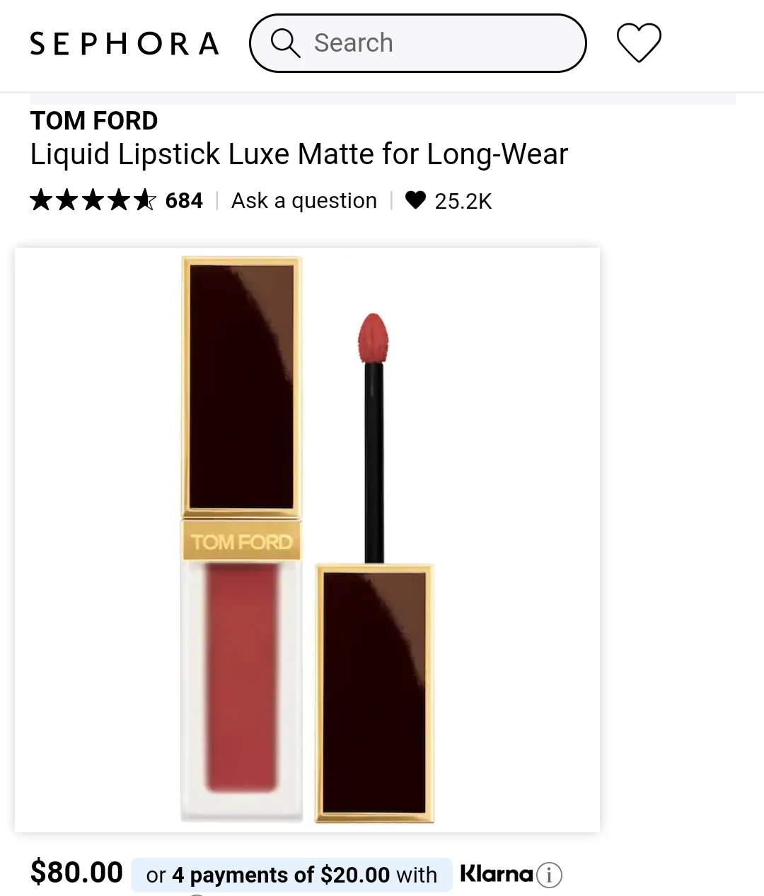 (NEW) 💋 Tom Ford (125 Mindblown) LIQUID LIP LUXE MATTE - photo 5