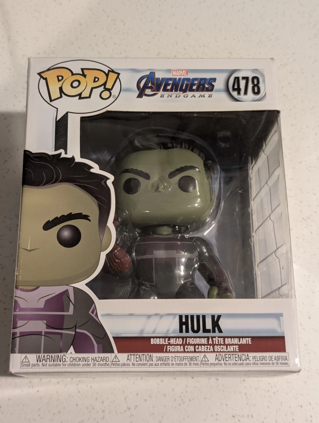 Funko Pop! Marvel Avengers Endgame Hulk #478
